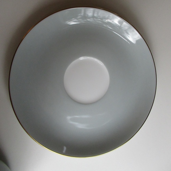 OMC Okura unique 2 tone Gray Tea cup & saucer - Picture 4 of 12